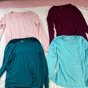 Athletic Long Sleeve Set of 4
